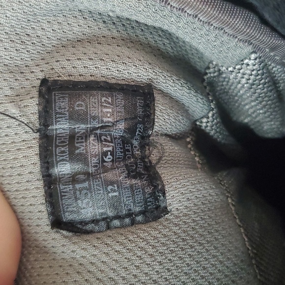 Danner Gray and Black Men's Boots - Picture 9 of 16